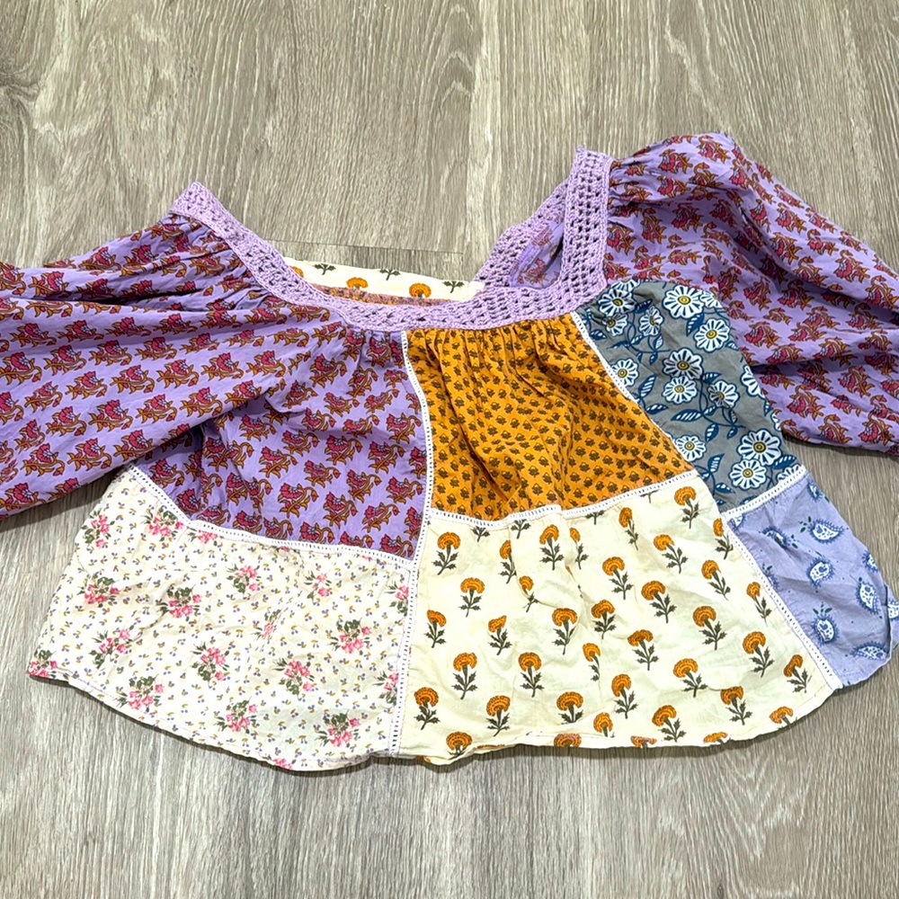 Zara printed top